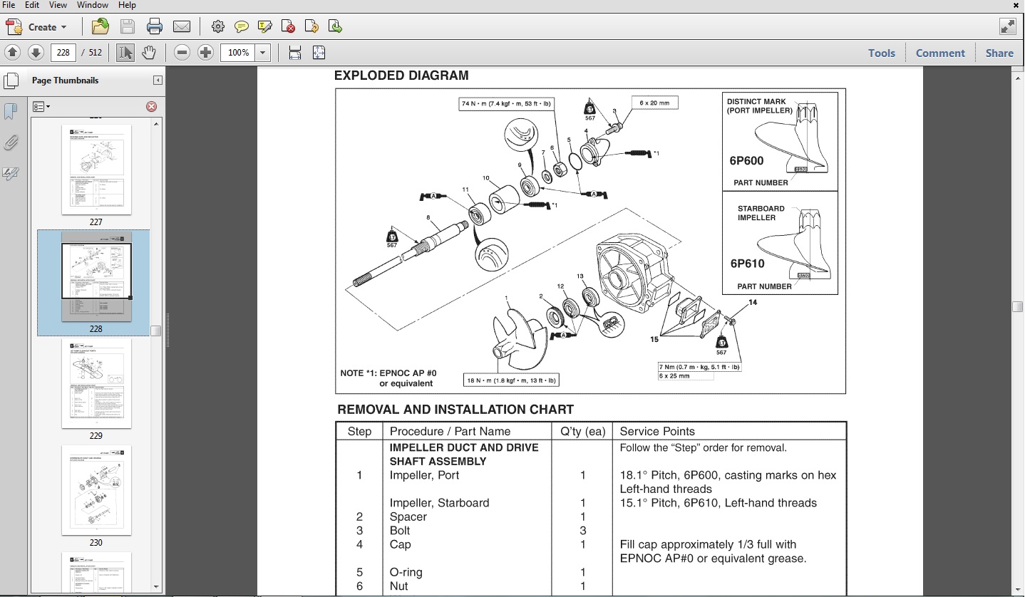 Product picture 1998 Yamaha EXCITER 270 Boat Service Manual